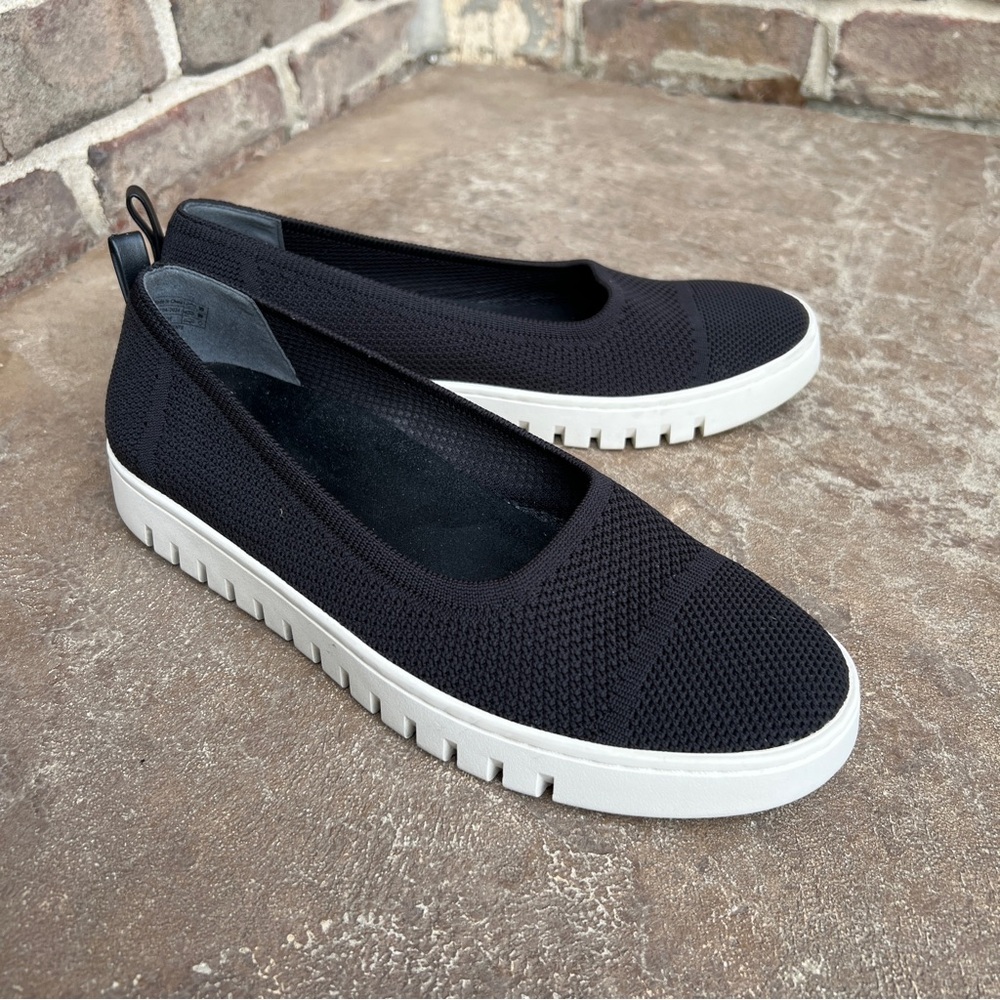 Vionic Uptown Knit Skimmer Flat Black Kint Sz 9.5 - Picture 4 of 11